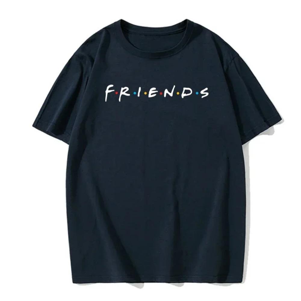 Men's Summer Short-sleeved Letter Print Daily Simple Fashion Versatile Comfortable Round Neck Solid Color T-shirt Men's Tops