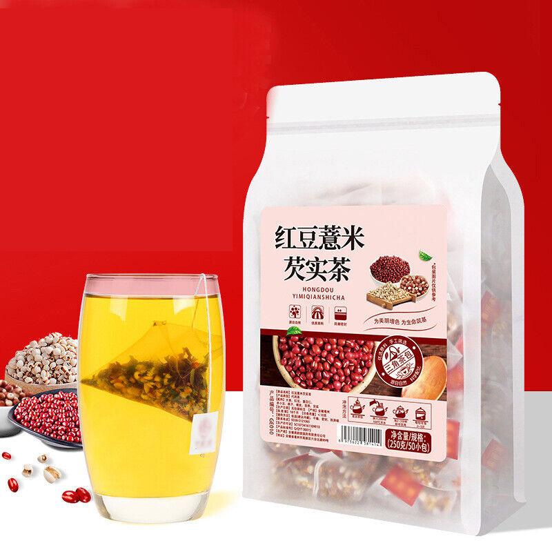 Red Bean, Coix Seed Tea, Gorgon Fruit Dehumidifying Camellia Tea Combination