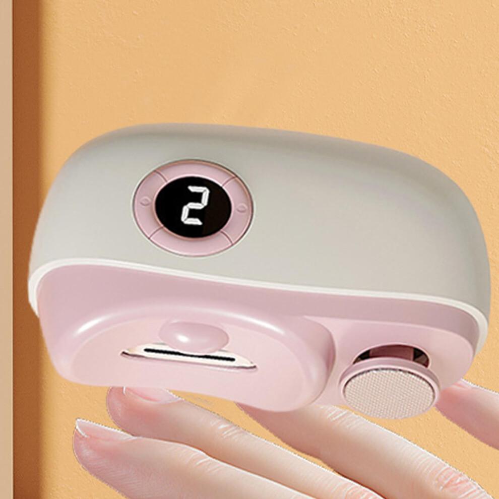 Electric Nail Clipper for Seniors with ThreeSpeed Cutting, LED Light, Quiet USBC Rechargeable Design