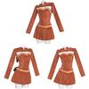 Christmas Reindeer Cosplay Costume With Fuzzy Material For Holiday Parties
