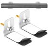 Soundbar Mounting System With Adhesive Patches Vibration Reduction for Enhanceds Sound Claritys