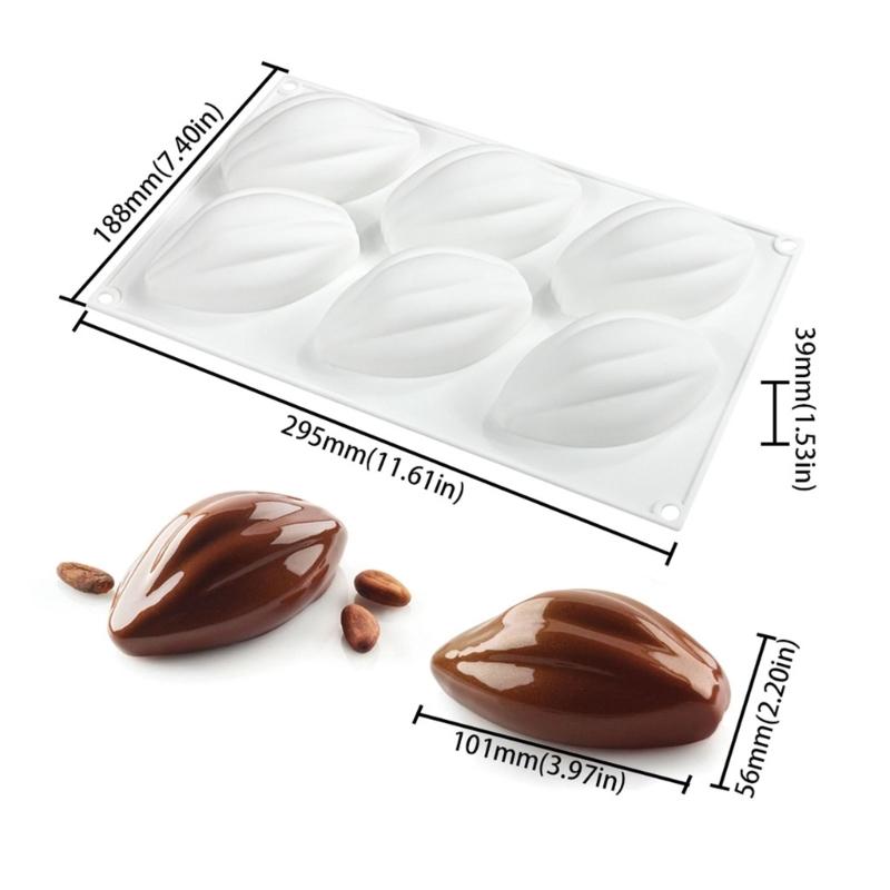 Occa Berries Silicone Molds Fondant Chocolate Molds Holiday Baking Decorating Tool Making Mousses Cake Molds Enduring