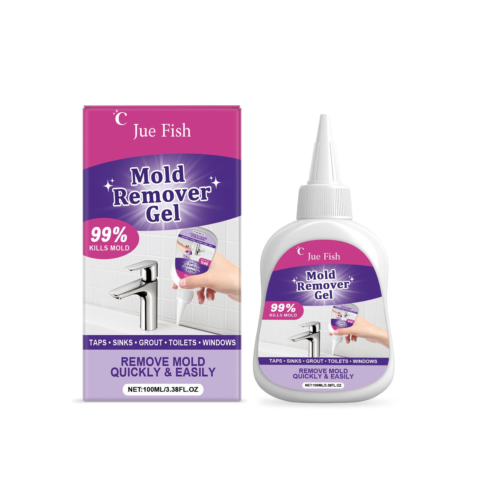 Mold Stains Remover Gel Mold Effective Mildew Prevention Mold Remover for Tap Sink Grout Toilet Window Gaps Home Cleaning Agent 100ml boxed