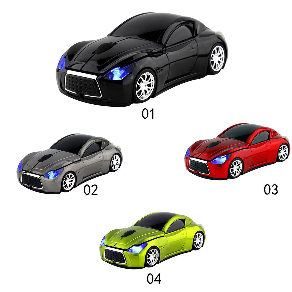 Buy Sports Car 24GHz Wireless Mouse 1600DPI Optical Gaming Mouse Mice ...