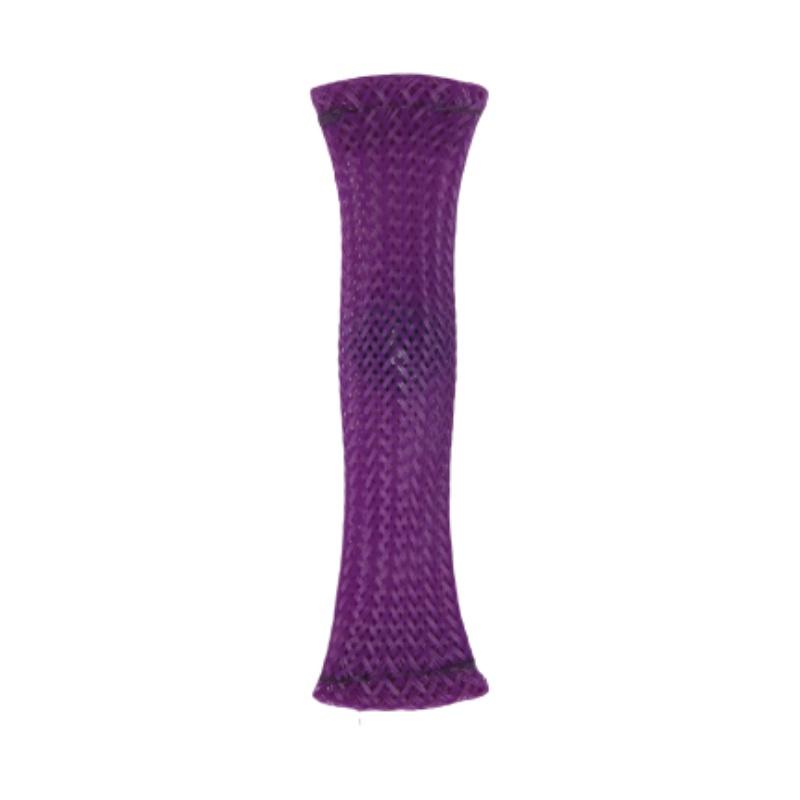 

Colorful Stretch Mesh Bead Squeeze Toy Stress Relief Braided Net Tube With Marble 10.5cm Size фіолетовий