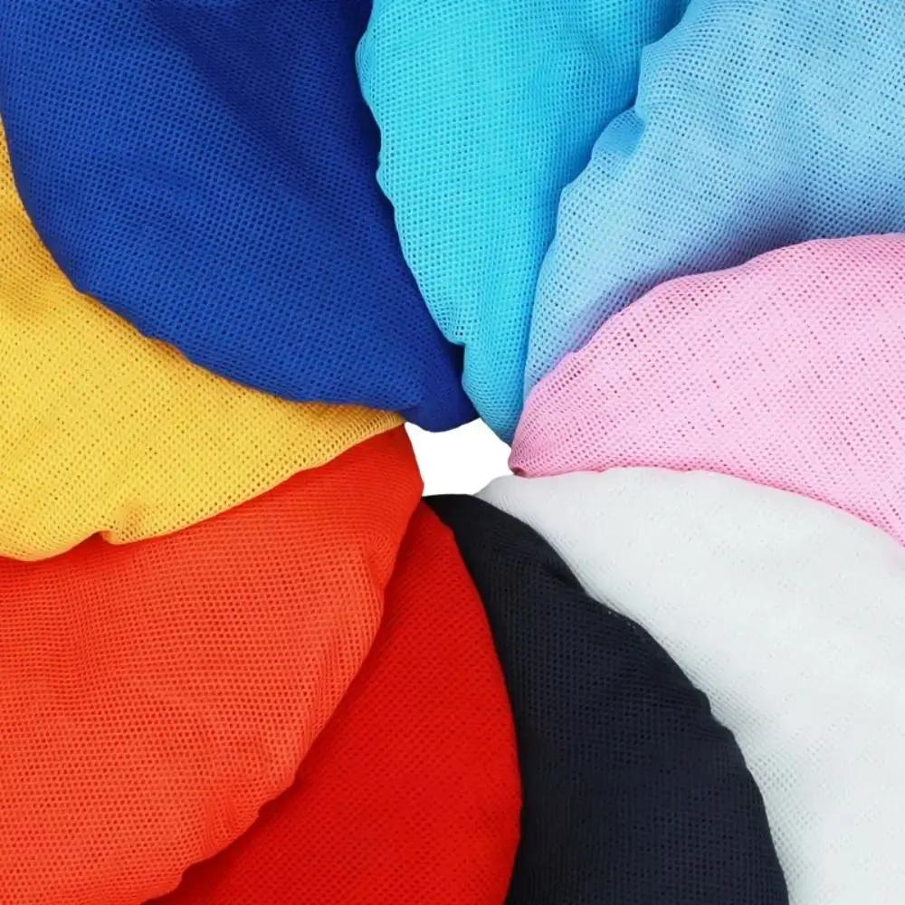 Wholesale Breathable Mesh Work Hat Hair Nets Sanitary Chef Hat Work Wear Food Service Cap Canteen Catering