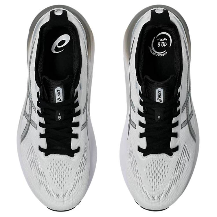New Asics Gel Kayano 31 Anti Slip Wear Resistant Low Top Running Shoes Men's Gray 1011C005-100