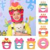Multicolor Party Photo Props Felt Headgear Hat Funny Cake Hat Party Cap  Gift