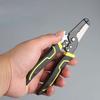 Multi-function Electrician Manual Wire Stripper and Crimping Pliers Cable Stripping Pliers Wire Cutting Pliers Labor-Saving Tool