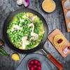 No Coating Chinese Traditional Frying Wok Universal Non-stick Pan Kitchen Cookware Frying Pot  Chef