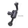 12cm 1/4 Male To Female Screw Adapter 360 Degree Rotating Extension Rod For Camera Accessories Phone Mount