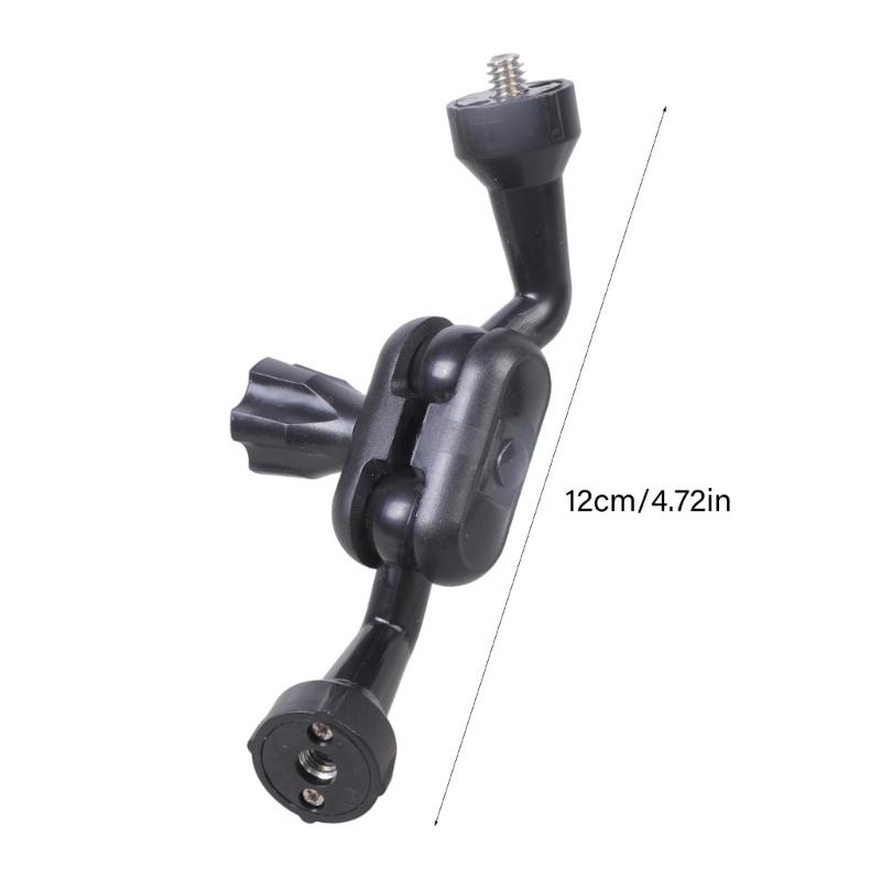 12cm 1/4 Male To Female Screw Adapter 360 Degree Rotating Extension Rod For Camera Accessories Phone Mount
