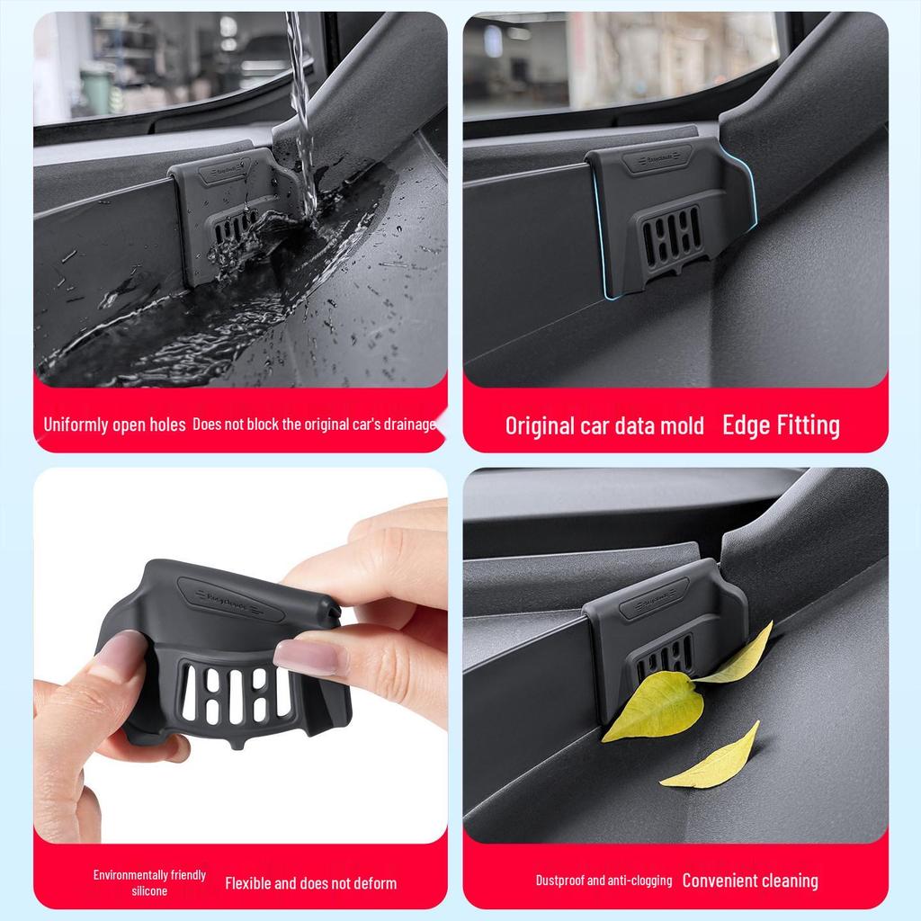 Silicone Anti-Clog Cover for Nio ES8 Hood Water Guide (26 Models)