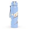 1PC White Magnolia Blossom Branch Print 750ml Color Plastic Sports Water Bottle Leakproof Flip Straw Lid Suitable for Sports Office Home Use