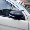 For Mitsubishi ASX Outlander 2013-2018 Car Sticker Rearview Side Mirror Cover Wing Cap Exterior Door Rear View Case Trim Carbon