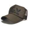 AVIREX LIMITED USA Mesh Cap with Front Embroidery (Brown)