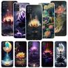 Buddhist Fire Lotus Phone Case for Samsung Galaxy A52 A51 A50S A12 A22 A32 A72 A10S A30S A31 A71 Note 20 Ultra 10 Plus S10 Galax