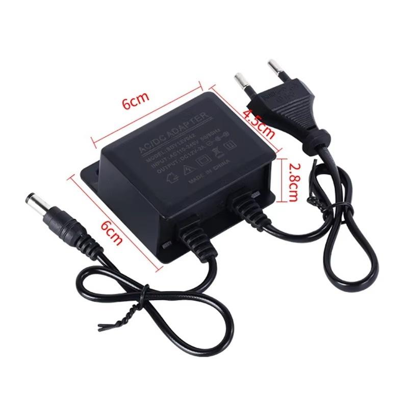12V 2A AC/DC Netzteil Regensicheres Gehäuse Überspannungsschutz Für Outdoor-CCTV-Sicherheitskamerasysteme