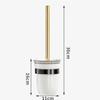 Gold Bathroom Shelf Hook Toilet Paper Holder Toilet Brush Towel Holder Space Aluminum Bathroom Hardware Set Bathroom Accessories