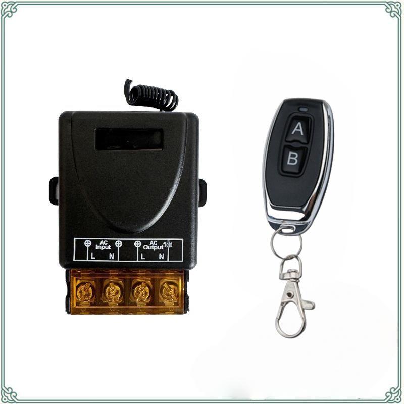 220V 30A Drahtloser Fernbedienungsschalter für Wasserpumpe, Motor, Dunstabzugshaube, Abluftventilator und Sprühgerät.