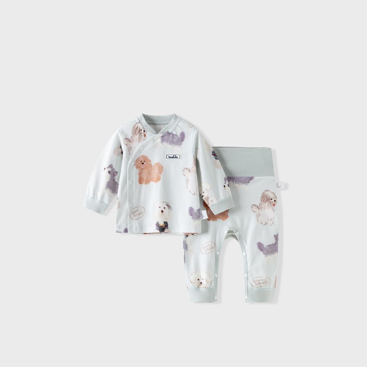 

Unisex Infant & Toddler Autumn/Winter Pure Cotton High-Waist Set 66 cm