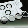 Apple 16 Pro HD Lens Film with Metal Ring for iPhone 15/14 - Eagle Eye Tempered Glass