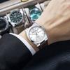 Business Trend Watch Men'S Belt Scale Simple Versatile Luminous High Value Fashion Casual Quartz Watch Men