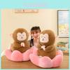 Adorable Plush Monkey Doll Soft Sleep Companion Stuffed Toy For Girls Gift Wholesale