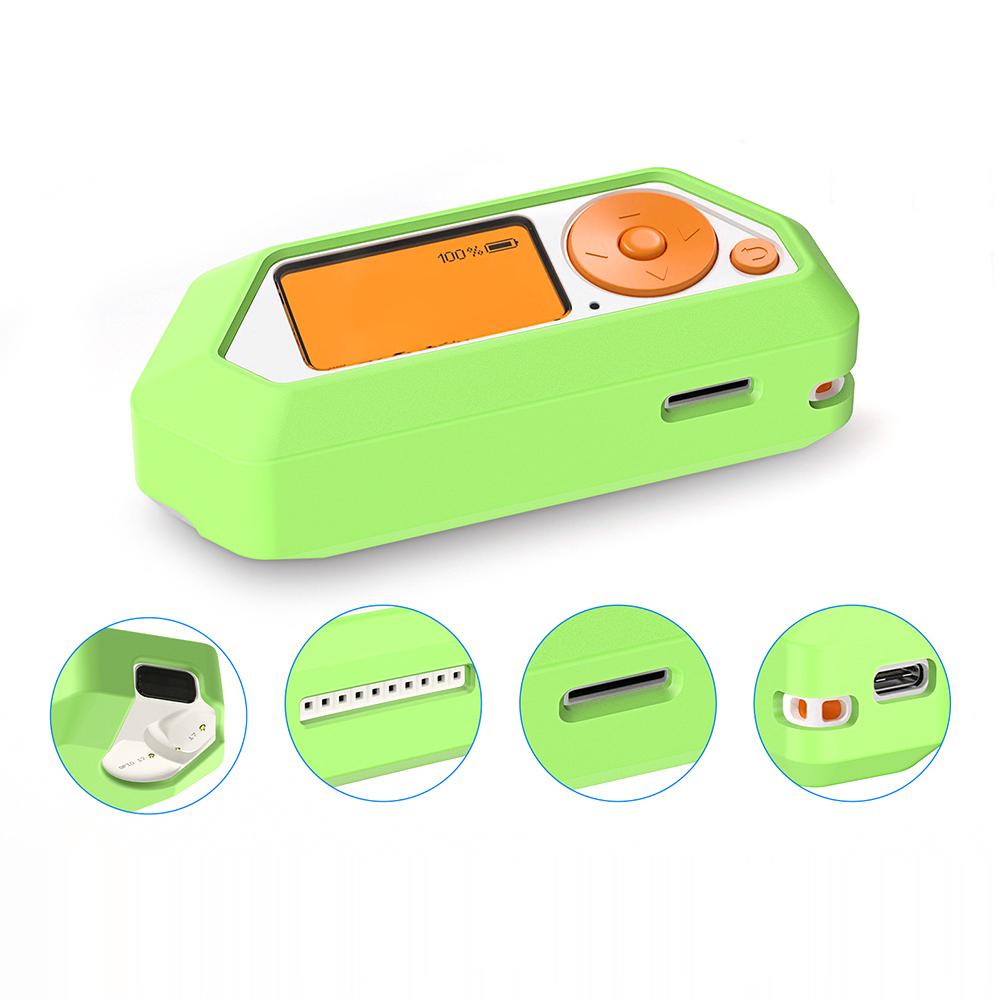 For Flipper Zero 3-piece Set Silicone Case+Screen Protector+Hard Case Anti-Scratch  Protective Cover Game Accessories