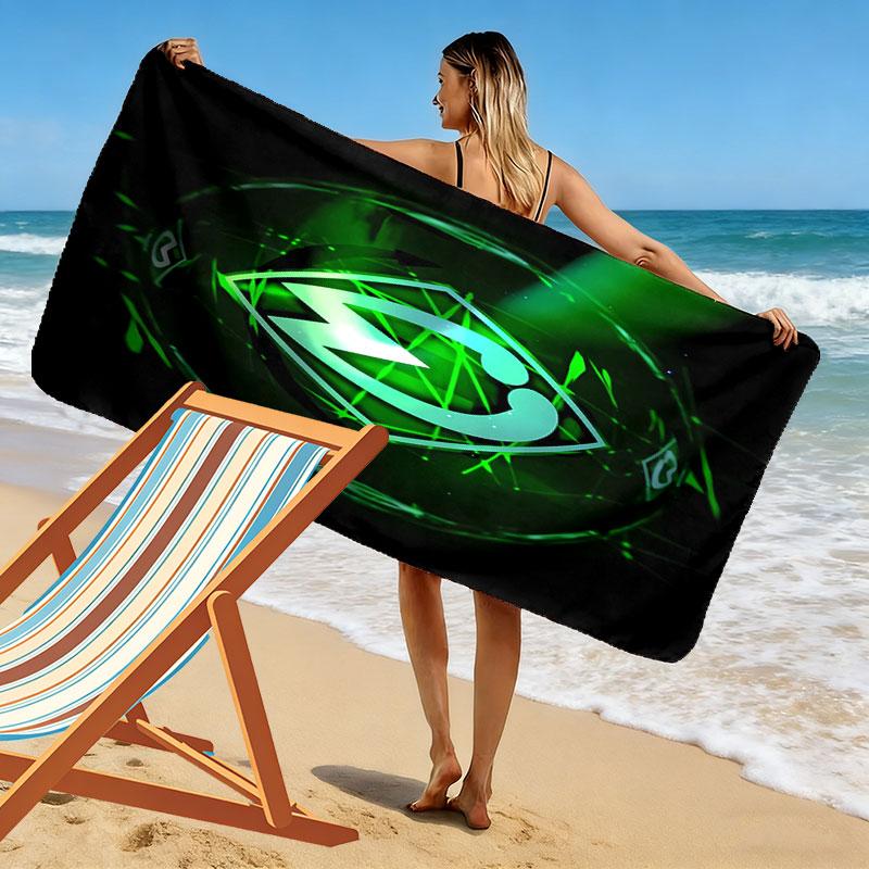 SV Werder Bremen3 Print Beach Towel, Large Soft Quick Dry Towel for Beach Camping Swimming