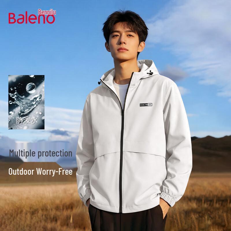 Baleno Men's Casual Hooded Waterproof Jacket