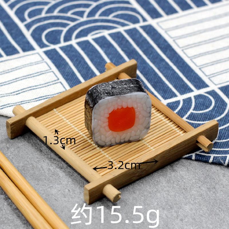Simulation Sushi Rice Fake Food Model Salmon Japanese Restaurant Window Display Photography Prop Home Decor