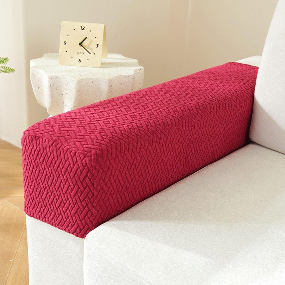 Stretch Sofa Cover Elastic Couch Arm Protector Simple Sofa Armrest Cover for Home Furniture Decor