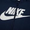 Nike Dětská ležérní mikina s potiskem loga písmen Dětské mikiny Tmavě modrá FD2990-410