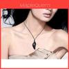 Fashionable Couples Jewelry Crystal Necklaces Unisex Classic Waterdrop Pendant