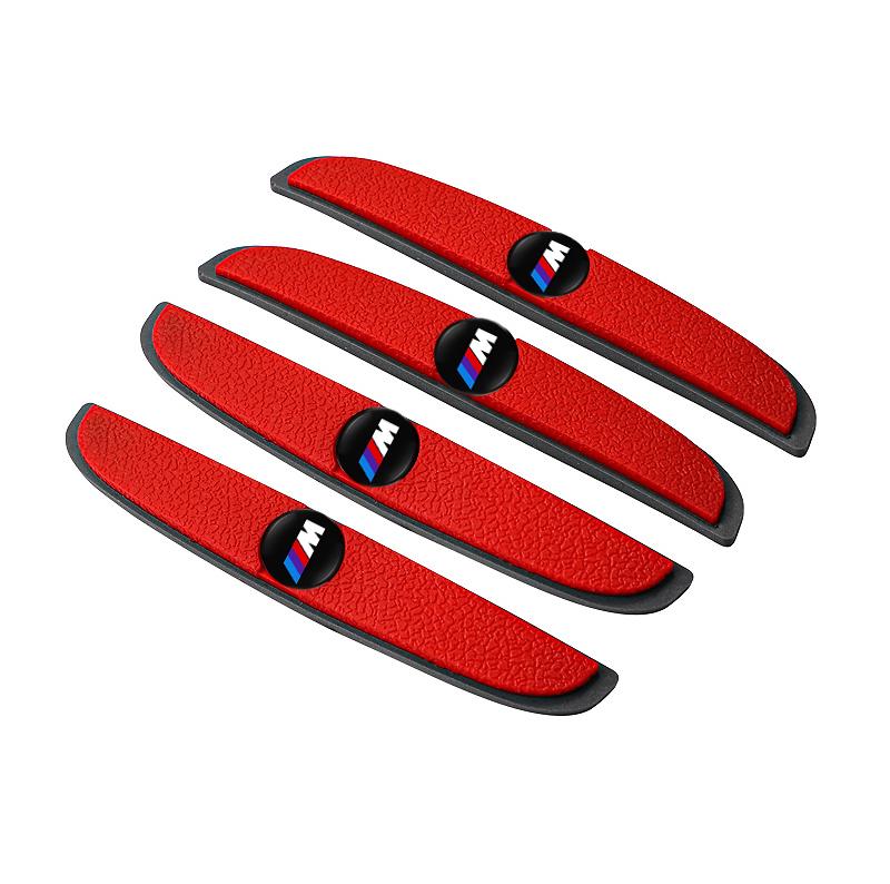 CDKO4 4Pcs Rubber Anti-collision Strip Car Door Scratch Protector Stickers For BMW X1 X2 X3 X5 X4 X6 X7 G30 G20 G32 G11 G12 F40 F30