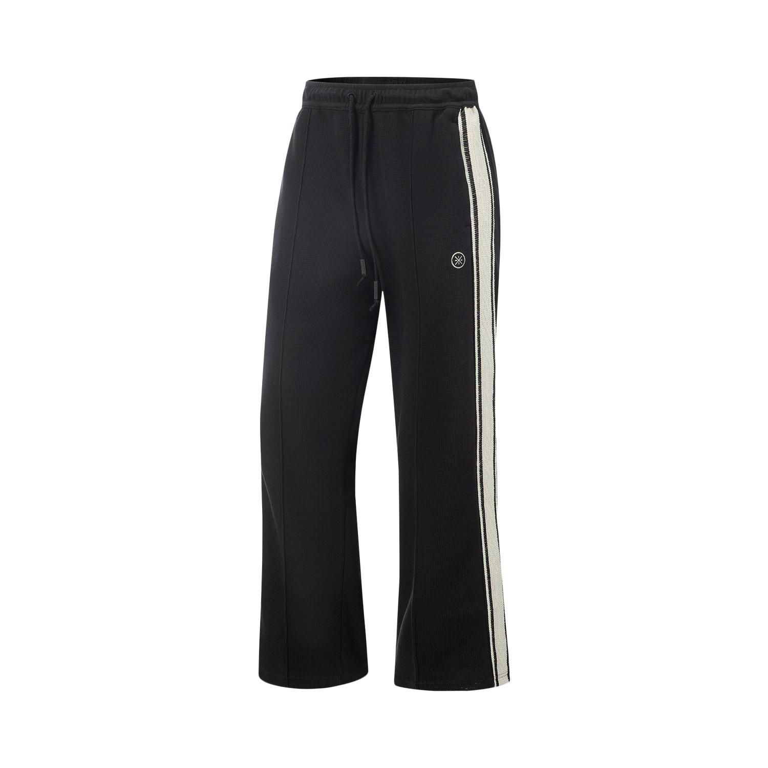 

Li Ning Серия Уэйда Простые Удобные Универсальные Со средней посадкой Свободные Цветной блок Модные Повседневные брюки Мужские брюки AKLV689-3 M