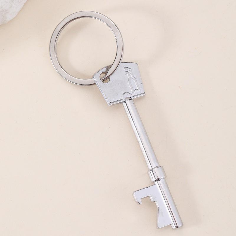 Multifunctional Beer Bottle Opener Keychain & Car Pendant Gift
