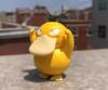8cm Cute  Psyduck Anime Figure High Quality Cute Duck Pvc Model Desktop Car Accessories Children's Birthday Gifts Toys