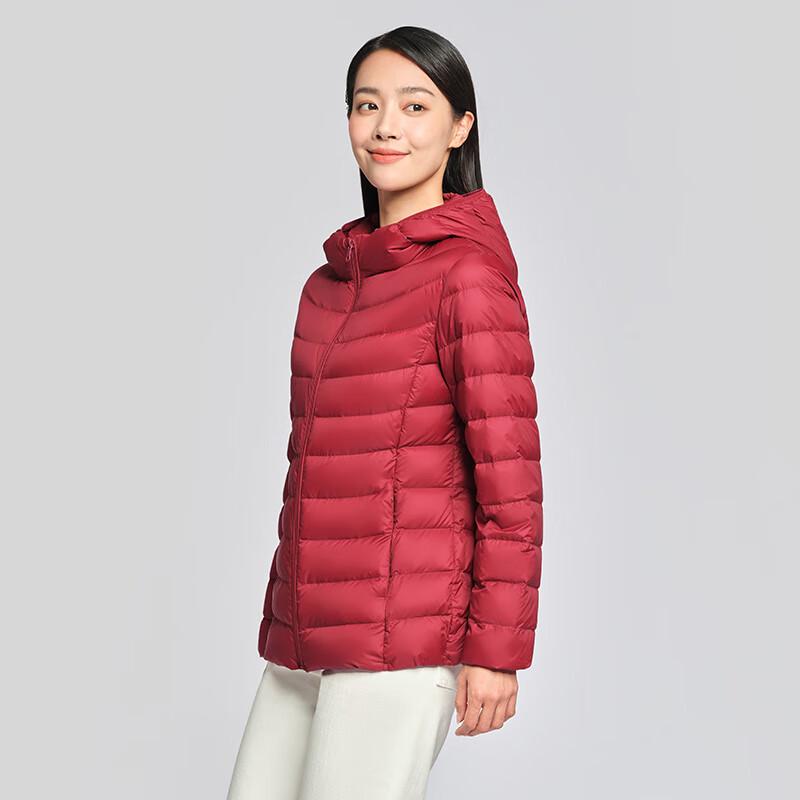 Tanboer Women's Lightweight Hooded Down Jacket TW236216