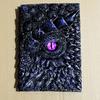 Dragon Eye Embossed Cover Notebook Mythology Style Scale Texture Notebook  Hand Ledger
