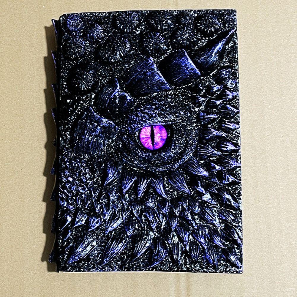 Dragon Eye Embossed Cover Notebook Mythology Style Scale Texture Notebook Hand Ledger