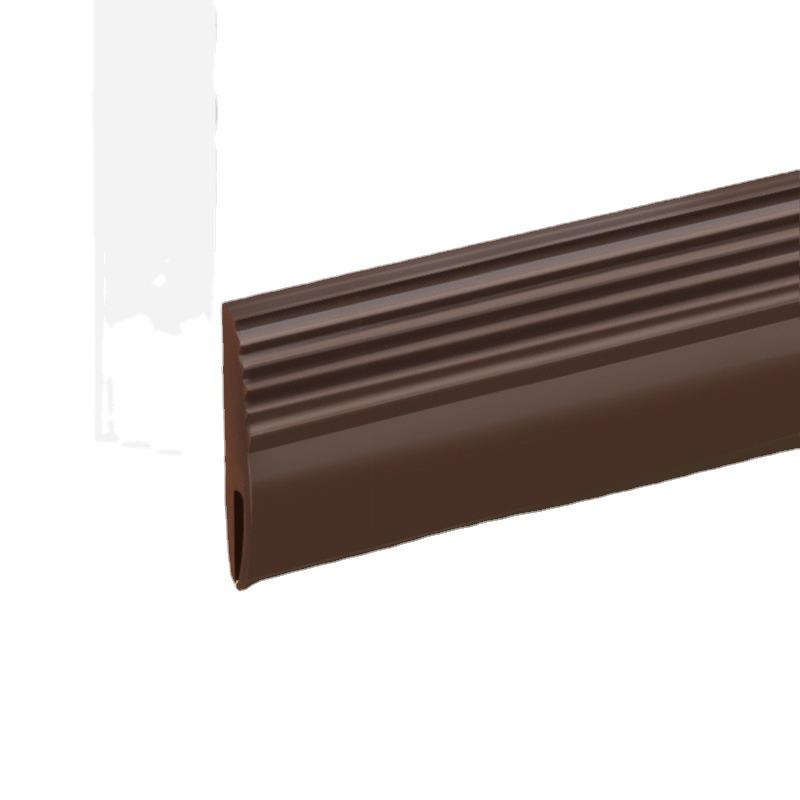 Silicone Door Draft and Soundproofing Strip - Windproof, Theft-Resistant, Bottom Gap Sealer for Entrance Doors.