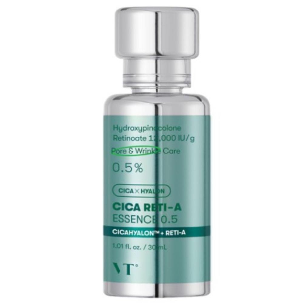 VT Cosmetics CICA RETI-A Essence 0.5 Retinol Firming Anti-Aging Serum 30ml