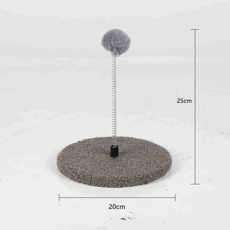3-Layers Cats Toys Scratching Post Sisal Rope Three Pillars For Kitten Grind Claw Cat Climbing Frame Posts Pet Furniture