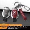 Car Sticker For Mercedes-Benz A B C E G S V Class GLA GLC GLE GLK Vito Sprinter SL SLK Viano ML Car Zinc Alloy Key Case Bag Meta