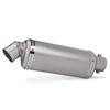 Universal 51mm Motorcycle Exhaust Muffler Professional Stainless Steel Tailpipe T98 Muffler For Yamaha R3 Z125 400 300SR Msx125