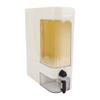 Rice Dispenser Press Type Humidity Proof Slim Rice Storage Container with Cup for Cereal Grain