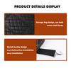 AALU1 Leather Car Back Seat Protector Seat Mud Anti-Child-Kick Pad For Volvo S60 S80 S90 C30 XC40 XC60 XC70 XC90 V40 V60 V90 T6