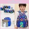 Dinosaur Childrens Backpack With Lightweight Nylon And Expandable Design For School Use